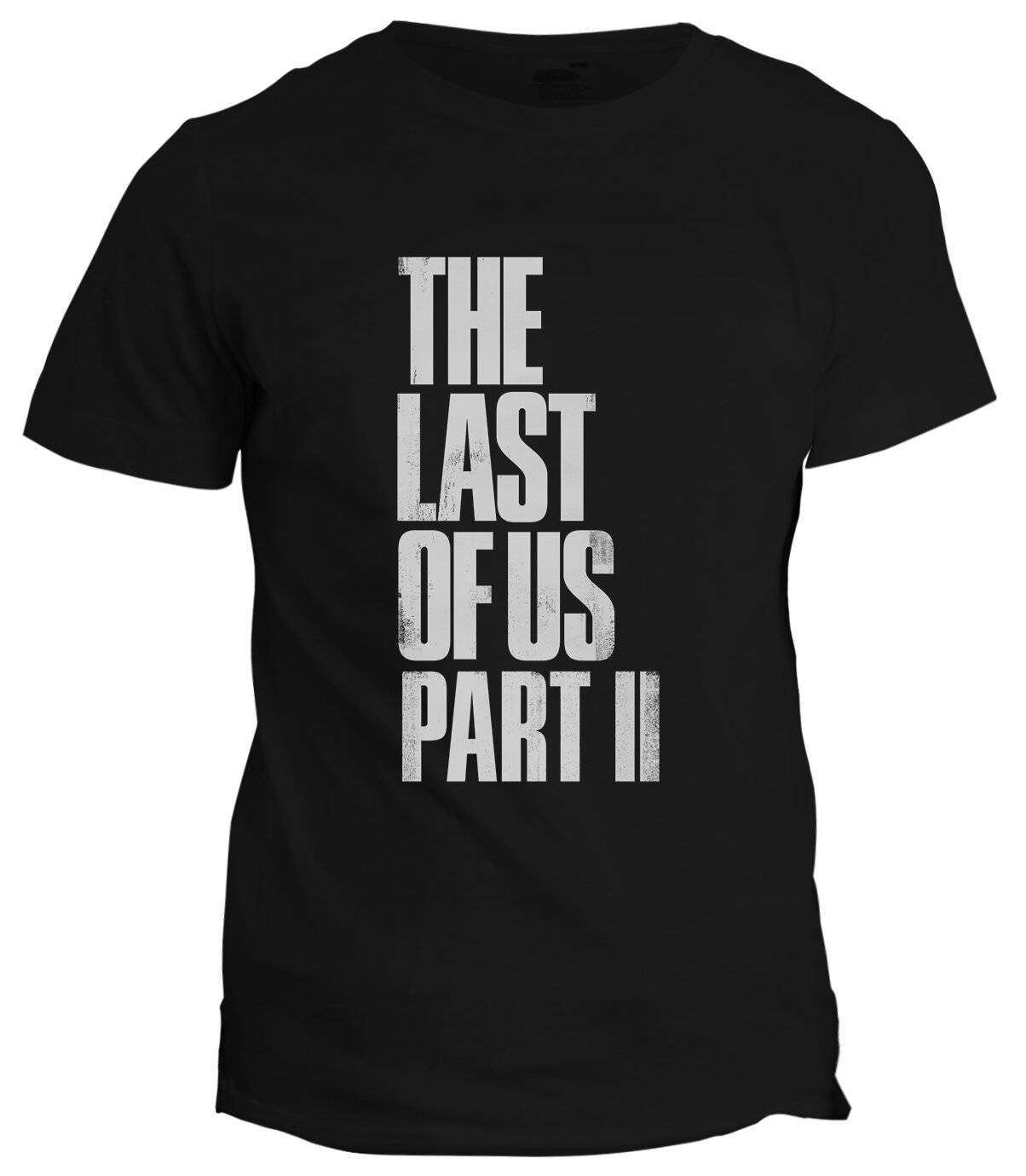 The Last Of Us Part ll Logo Siyah Tişört